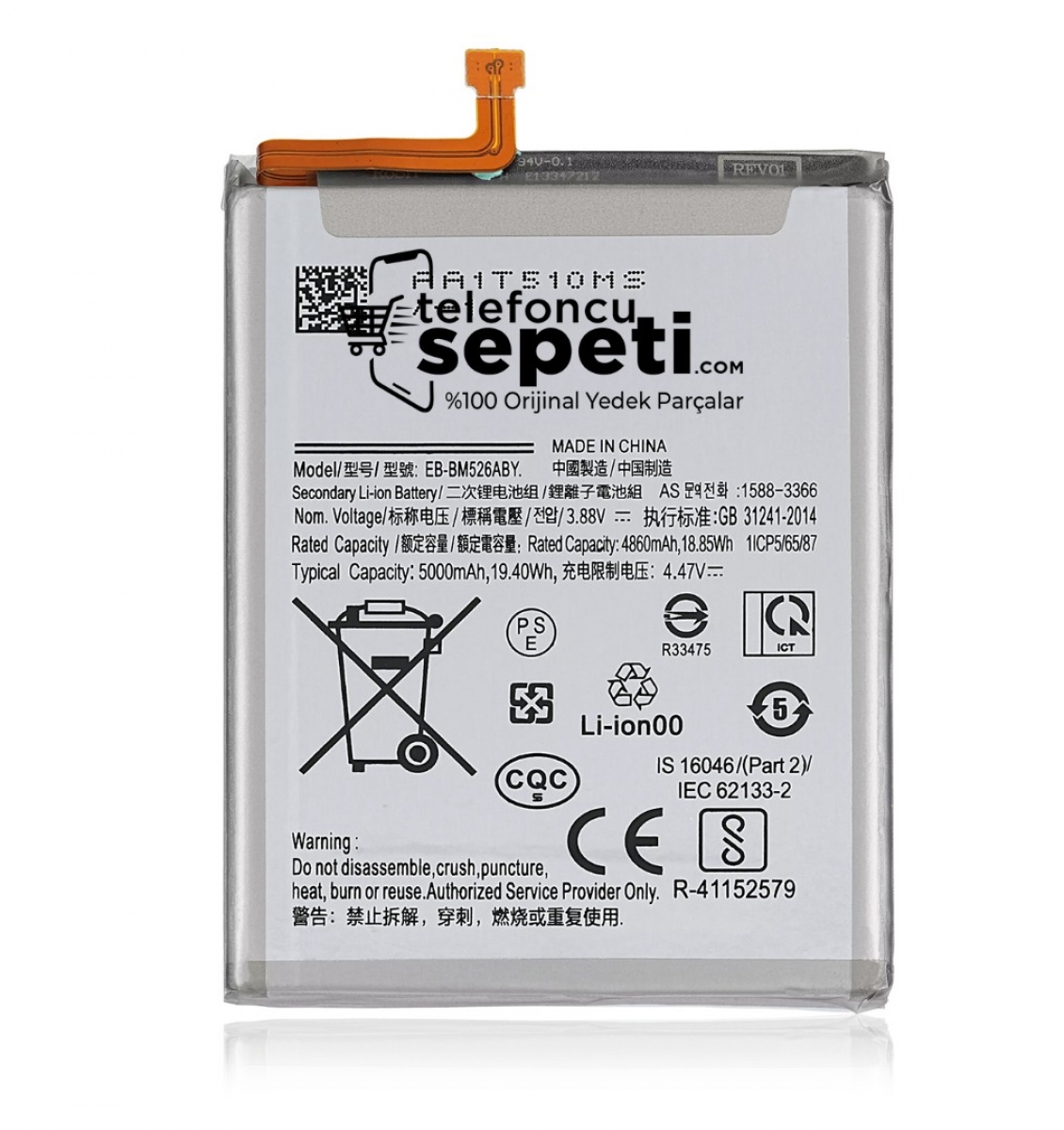 Samsung Galaxy A24 A245 Batarya Pil %100 Orijinal