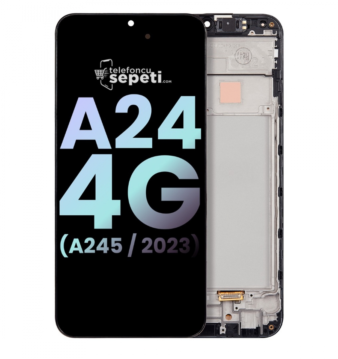 Samsung Galaxy A24 A245 Ekran Dokunmatik Çıtalı %100 Orijinal