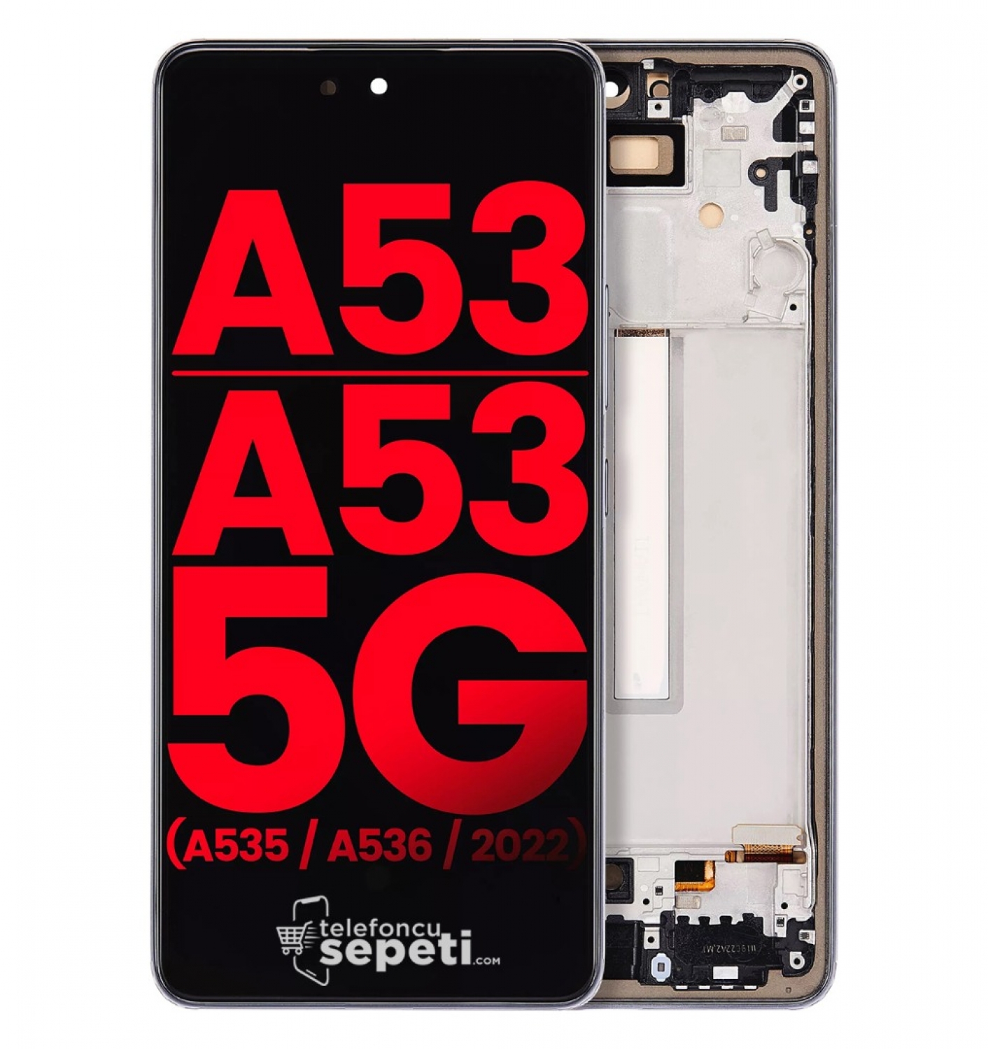 Samsung Galaxy A53 A536 Ekran Dokunmatik Çıtalı %100 Oled