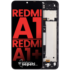 Xiaomi Redmi A1 Ekran Dokunmatik Siyah Çıtalı %100 Orijinal