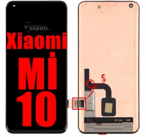 Xiaomi Mi 10 Ekran Dokunmatik Siyah %100 Orijinal "C Versiyon"