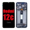 Xiaomi Redmi 12C Ekran Dokunmatik Siyah Çıtalı Orijinal