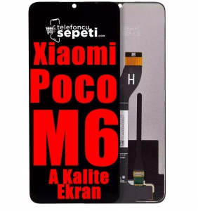 Pocophone M6 Ekran Dokunmatik Siyah A Plus Kalite