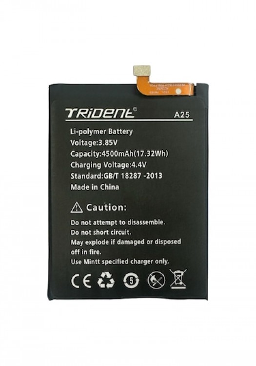 Trident A25 Batarya Pil Orjinal Mah Logosuz Ürün