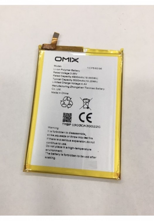 Omix X400 Batarya Pil Orjinal Mah Logosuz Ürün