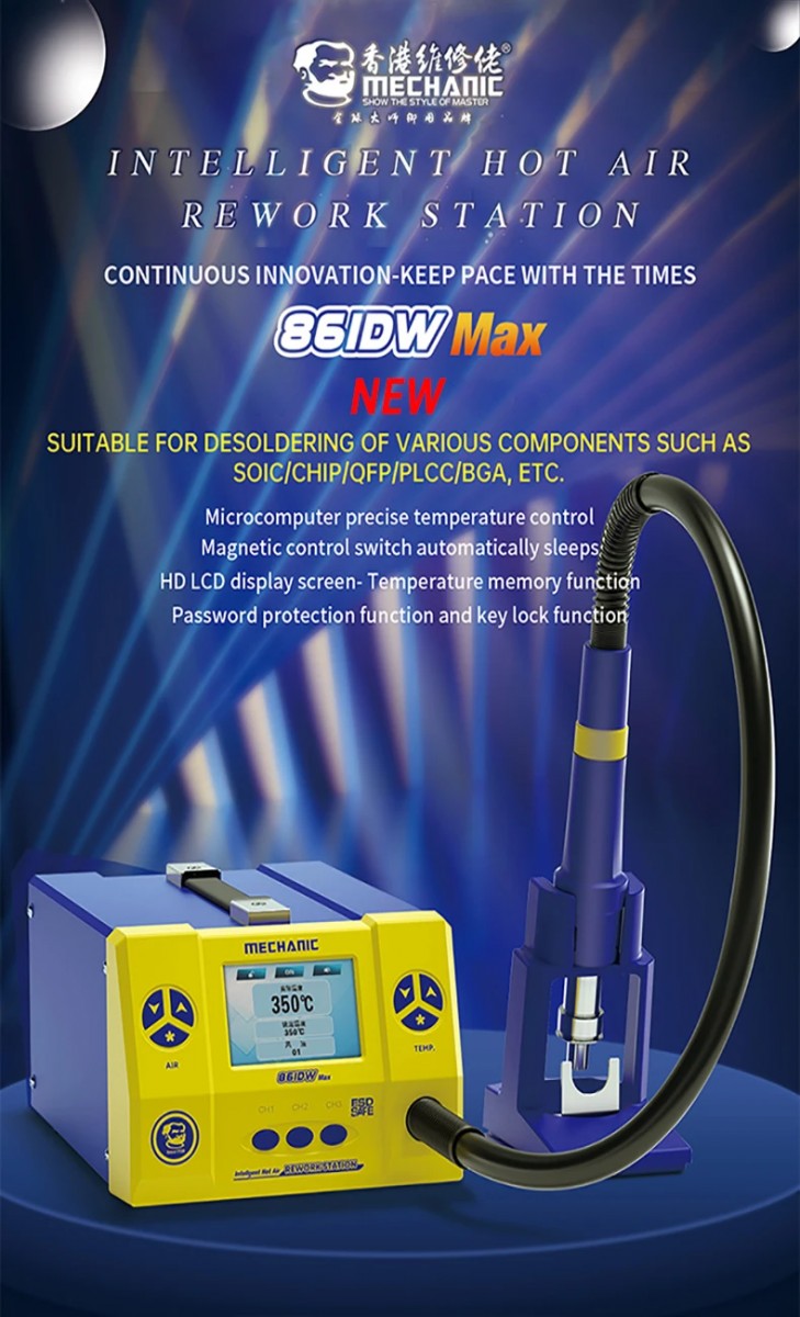 Mechanic 861Dw Max Sıcak Hava Mechanic 861Dw Max Sıcak Hava