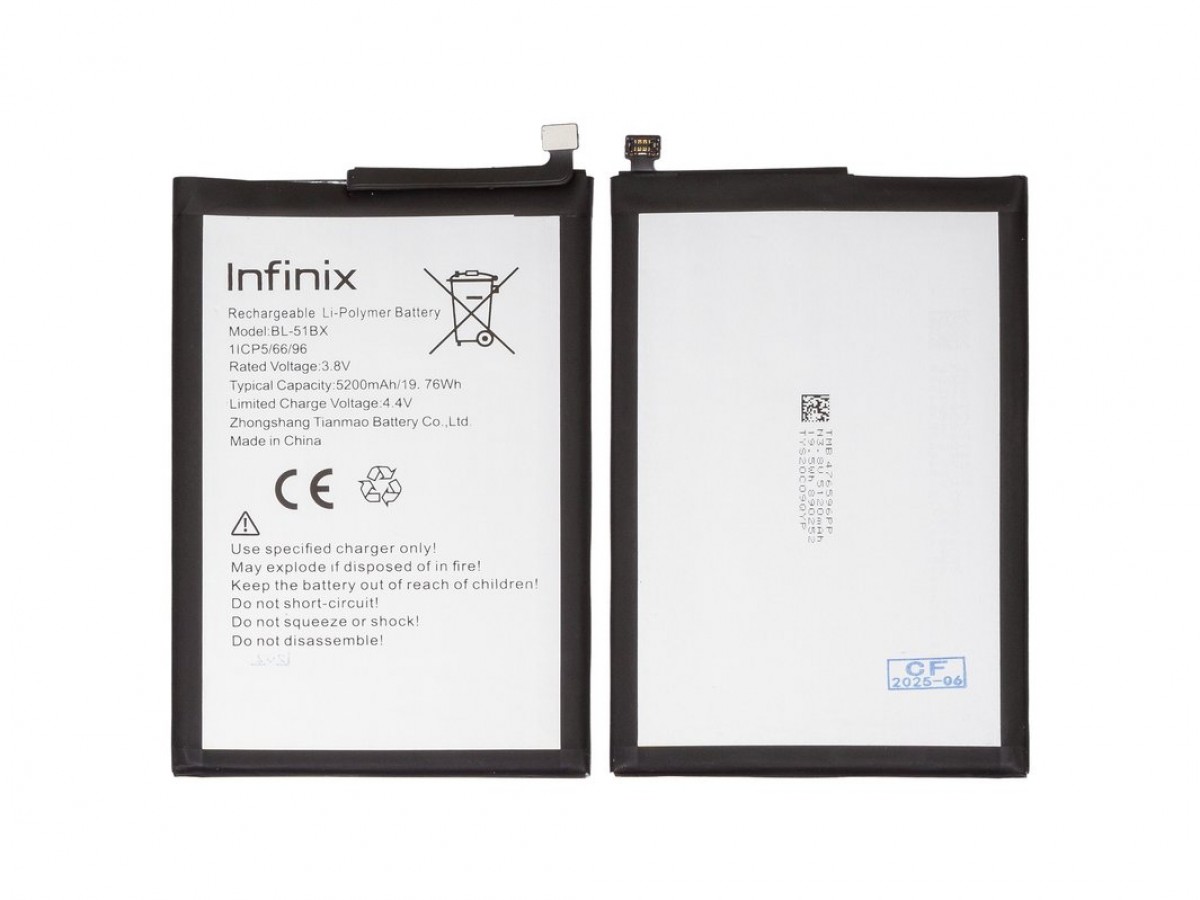 Infinix HOT 11 Batarya Pil Orjinal Mah Logosuz Ürün BL-51BX