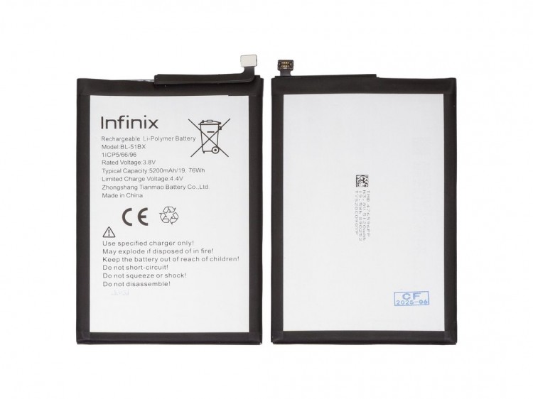 Infinix HOT 11 Batarya Pil Orjinal Mah Logosuz Ürün BL-51BX