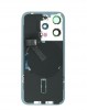 iPhone 15 Pro Arka Kapak Full NFC Filmi Servis Orijinali Mavi Titanyum