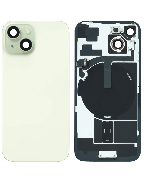 iPhone 15 Arka Kapak Full NFC Filmi Servis Orijinali Yeşil