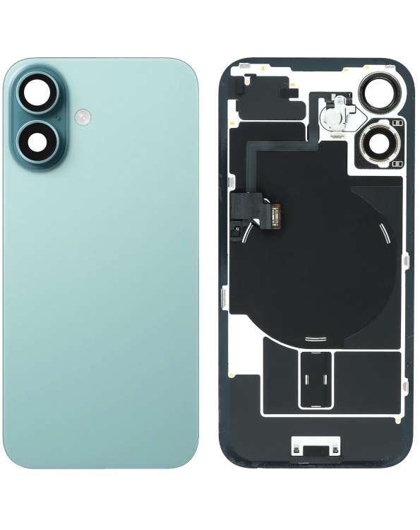 iPhone 16 Arka Kapak Full NFC Filmi Servis Orijinali Deniz Mavisi