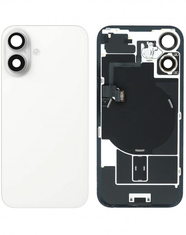 iPhone 16 Arka Kapak Full NFC Filmi Servis Orijinali Beyaz