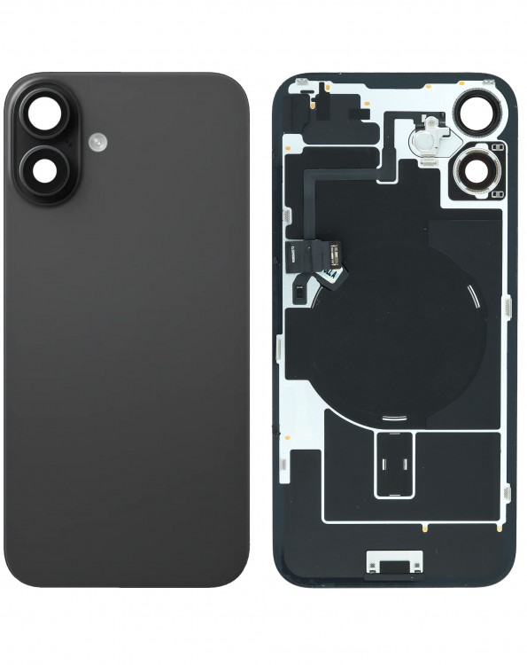 iPhone 16 Plus Arka Kapak Full NFC Filmi Servis Orijinali Siyah