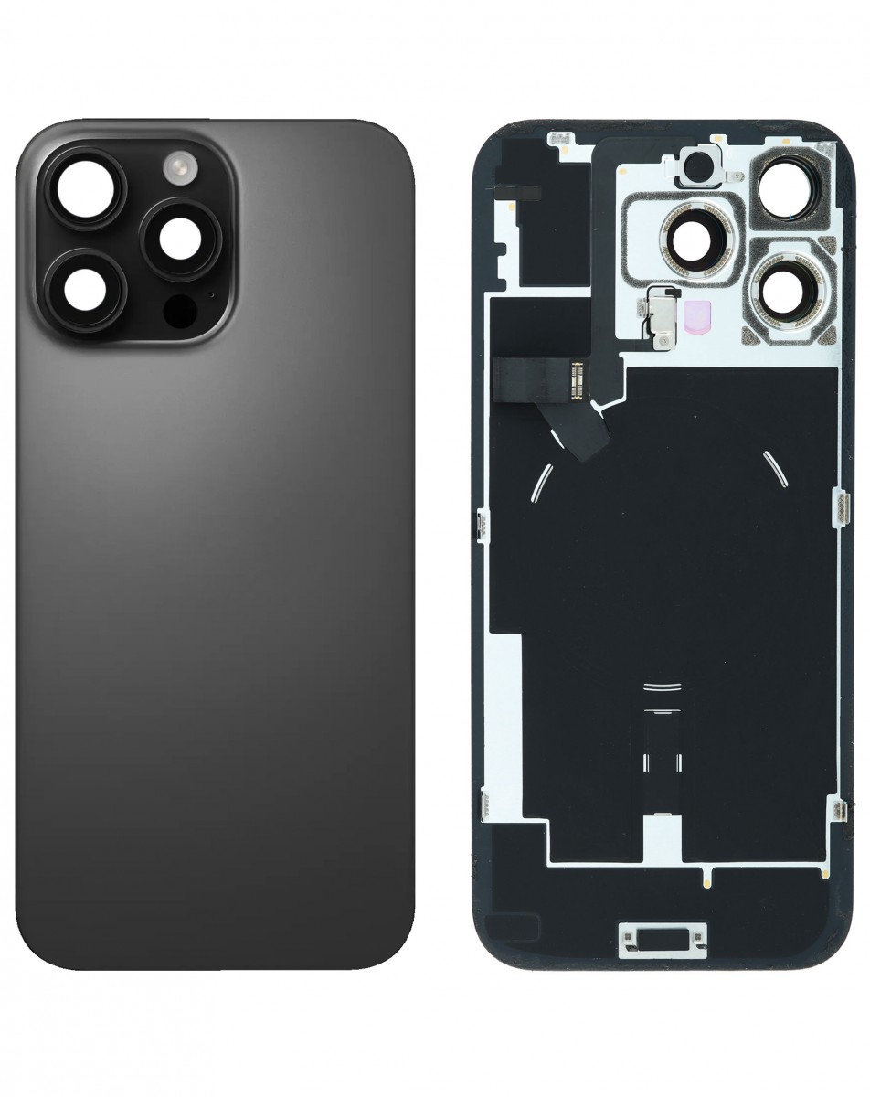 iPhone 16 Pro Max Arka Kapak Full NFC Filmi Servis Orijinali Siyah Titanyum iPhone 16 Pro Max Arka Kapak Full NFC Filmi Servis Orijinali Siyah Titanyum