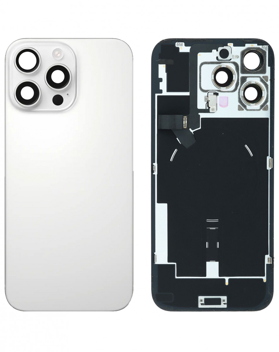 iPhone 16 Pro Max Arka Kapak Full NFC Filmi Servis Orijinali Beyaz Titanyum iPhone 16 Pro Max Arka Kapak Full NFC Filmi Servis Orijinali Beyaz Titanyum
