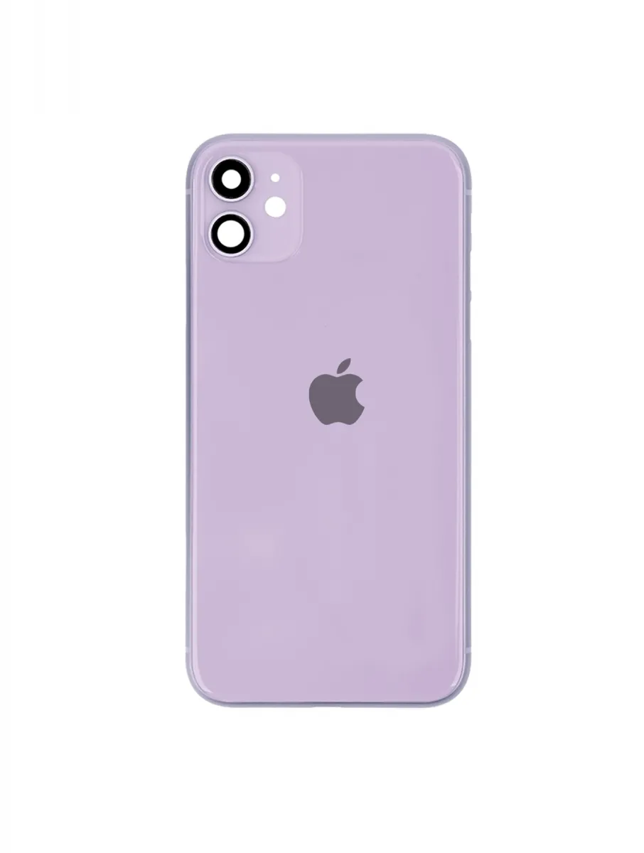 iPhone 11 için Önceden Takılmış Küçük Bileşenlerle Arka Muhafaza (Mor) iPhone 11 için Önceden Takılmış Küçük Bileşenlerle Arka Muhafaza (Mor)