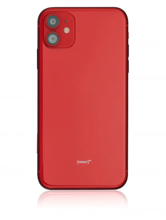 iPhone 11 için Önceden Takılmış Küçük Bileşenlerle Arka Muhafaza (Kırmızı) iPhone 11 için Önceden Takılmış Küçük Bileşenlerle Arka Muhafaza (Kırmızı)