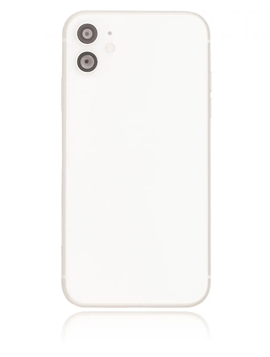 iPhone 11 için Önceden Takılmış Küçük Bileşenlerle Arka Muhafaza (Beyaz) iPhone 11 için Önceden Takılmış Küçük Bileşenlerle Arka Muhafaza (Beyaz)