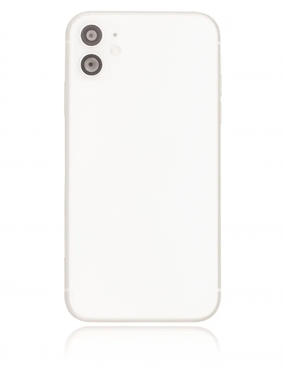 iPhone 11 için Önceden Takılmış Küçük Bileşenlerle Arka Muhafaza (Beyaz) iPhone 11 için Önceden Takılmış Küçük Bileşenlerle Arka Muhafaza (Beyaz)