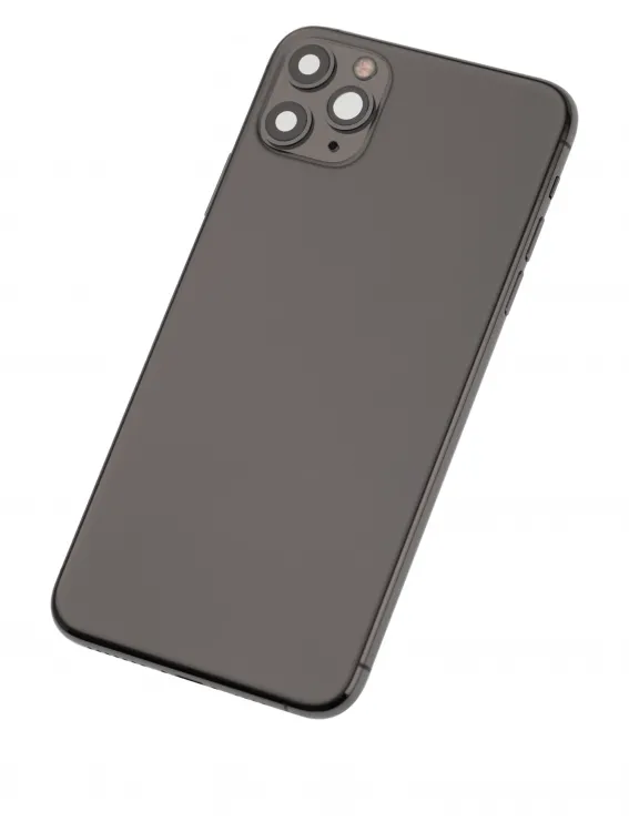 iPhone 11 Pro Max Kasa Full Set için Önceden Takılmış Küçük Bileşenlerle Arka Muhafaza(Uzay Grisi) iPhone 11 Pro Max Kasa Full Set için Önceden Takılmış Küçük Bileşenlerle Arka Muhafaza(Uzay Grisi)