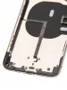 iPhone 11 Pro Max Kasa Full Set için Önceden Takılmış Küçük Bileşenlerle Arka Muhafaza(Uzay Grisi)