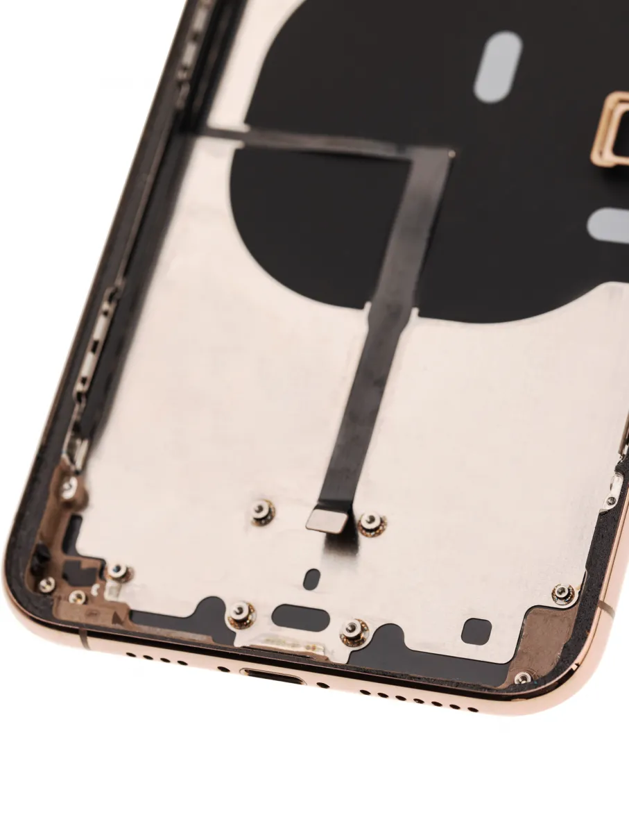 iPhone 11 Pro Max Kasa Full Set için Önceden Takılmış Küçük Bileşenlerle Arka Muhafaza (Altın) iPhone 11 Pro Max Kasa Full Set için Önceden Takılmış Küçük Bileşenlerle Arka Muhafaza (Altın)