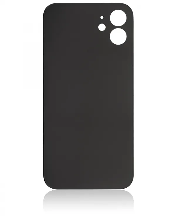iPhone 12 İçin 3M Yapışkanlı Arka Cam (Logosuz / Büyük Kamera Deliği) (Mor)