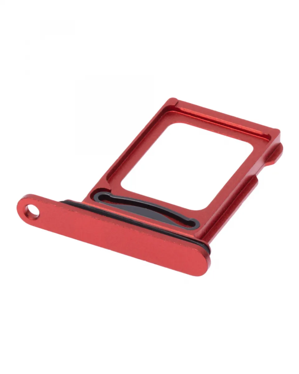 iPhone 13 için Çift Sim Kart Tepsisi (Kırmızı)