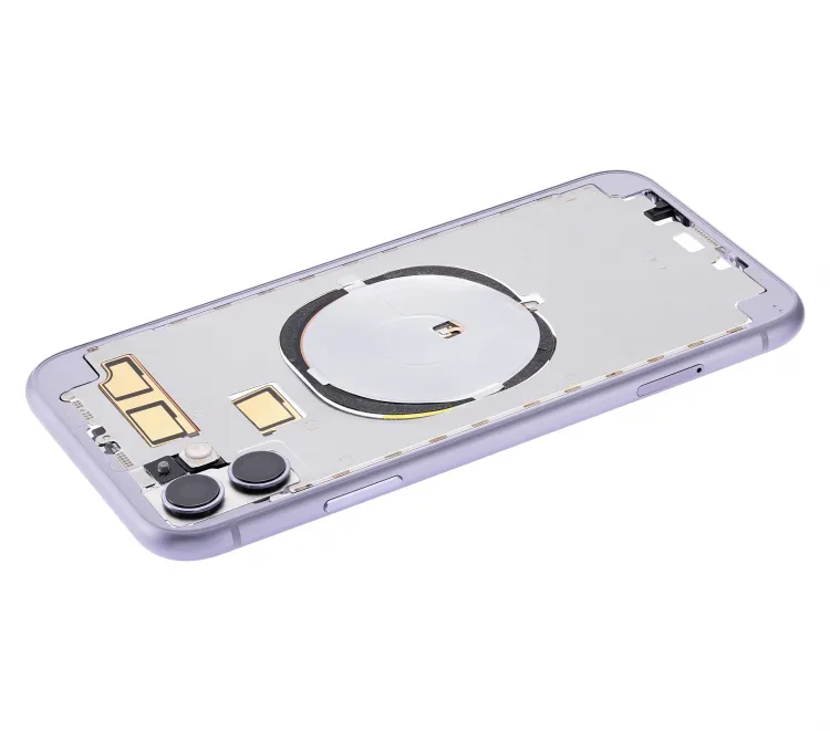 iPhone 11 için Önceden Takılmış Küçük Bileşenlerle Arka Muhafaza (Arka Kapaksız) (Mor) iPhone 11 için Önceden Takılmış Küçük Bileşenlerle Arka Muhafaza (Arka Kapaksız) (Mor)