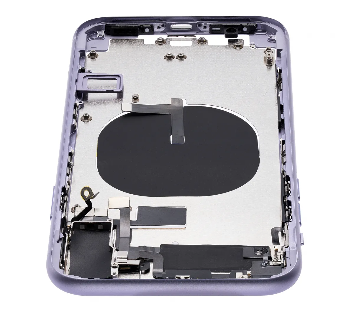 iPhone 11 için Önceden Takılmış Küçük Bileşenlerle Arka Muhafaza (Arka Kapaksız) (Mor) iPhone 11 için Önceden Takılmış Küçük Bileşenlerle Arka Muhafaza (Arka Kapaksız) (Mor)