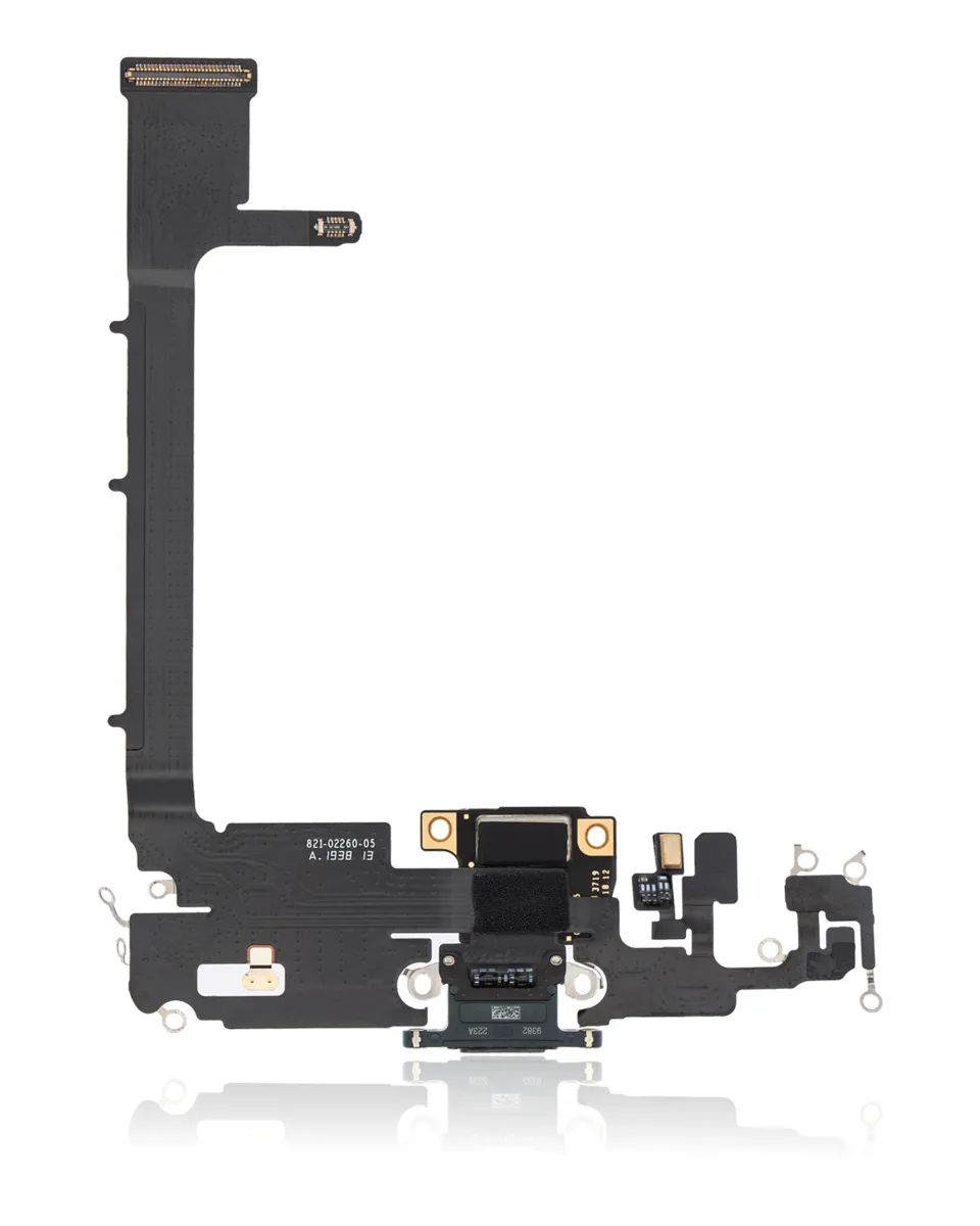 iPhone 11 Pro Max için Şarj Portu Flex Kablo (Premium) (Gece Yarısı Yeşili)