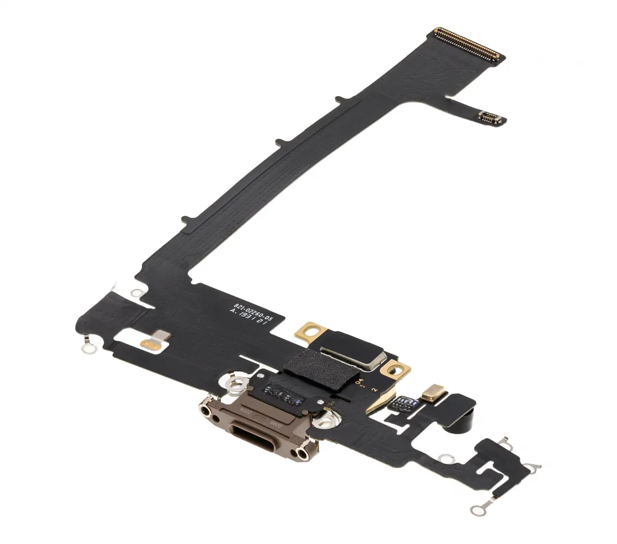 iPhone 11 Pro Max için Kartlı Şarj Bağlantı Noktası Flex Kablosu (Premium) (Altın) iPhone 11 Pro Max için Kartlı Şarj Bağlantı Noktası Flex Kablosu (Premium) (Altın)