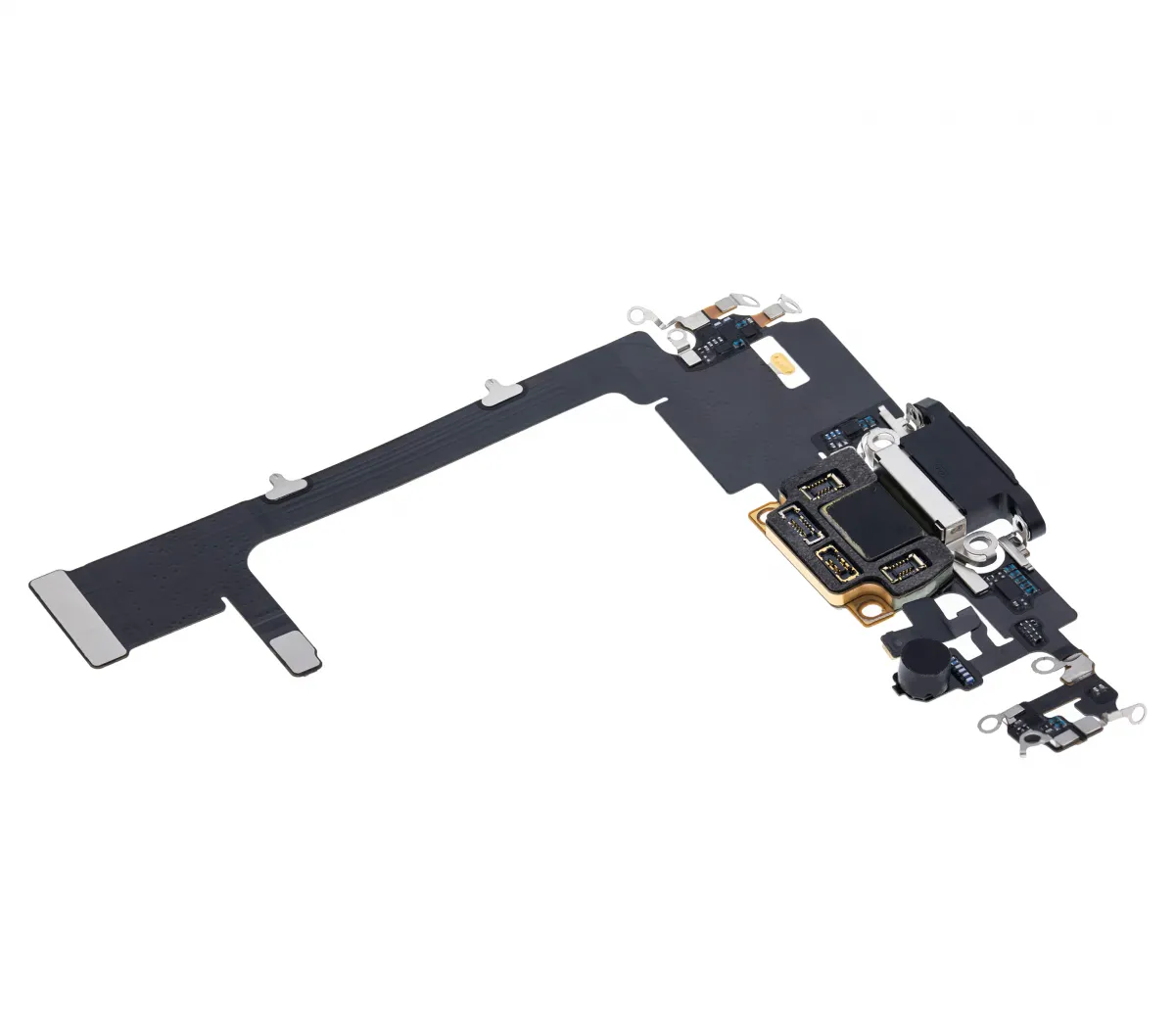 iPhone 11 Pro (Premium) (Uzay Grisi) için Kartlı Şarj Bağlantı Noktası Flex Kablosu iPhone 11 Pro (Premium) (Uzay Grisi) için Kartlı Şarj Bağlantı Noktası Flex Kablosu
