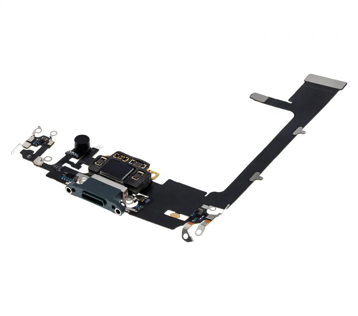 iPhone 11 Pro (Premium) (Gece Yarısı Yeşili) için Kartlı Şarj Bağlantı Noktası Flex Kablosu