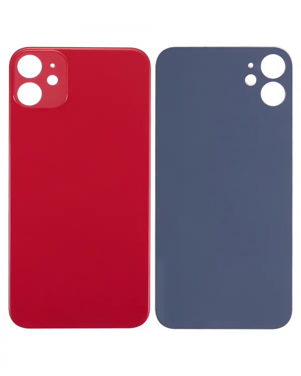 iPhone 11 için 3M Yapışkanlı Arka Cam (Büyük Kamera Deliği) (Kırmızı) iPhone 11 için 3M Yapışkanlı Arka Cam (Büyük Kamera Deliği) (Kırmızı)