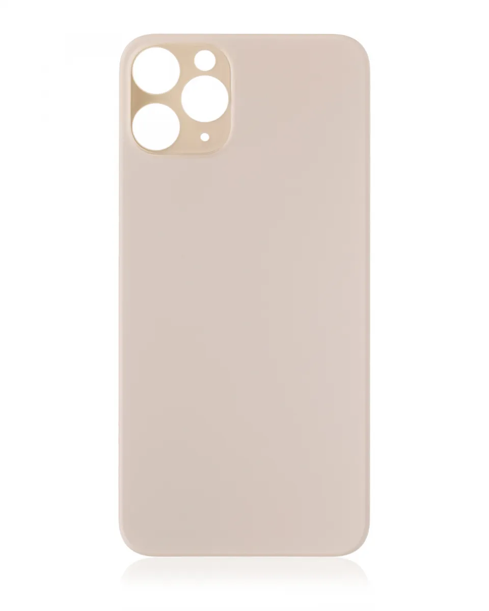 iPhone 11 Pro İçin 3M Yapışkanlı Arka Cam (Logosuz / Büyük Kamera Deliği) (Altın) iPhone 11 Pro İçin 3M Yapışkanlı Arka Cam (Logosuz / Büyük Kamera Deliği) (Altın)