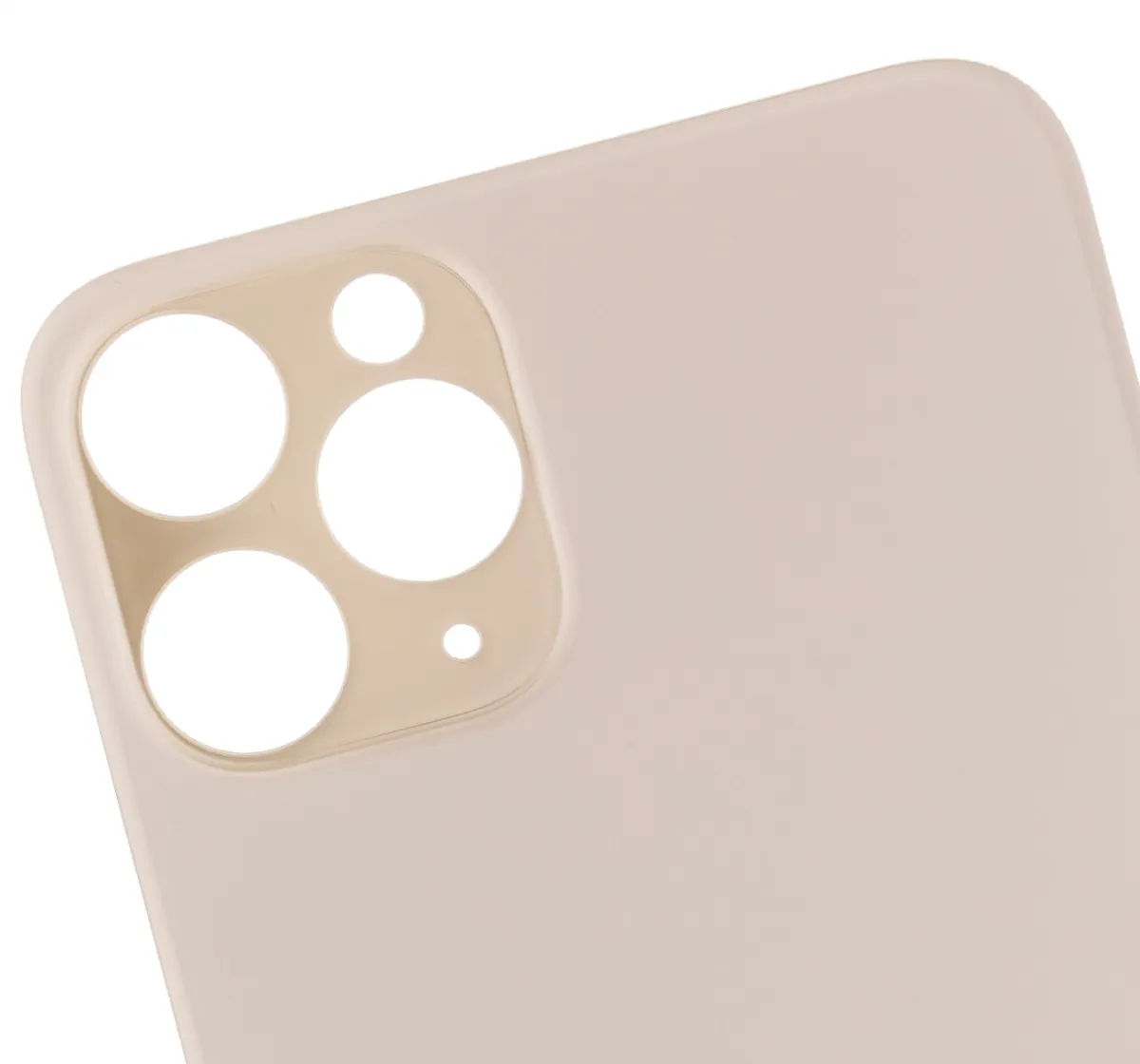 iPhone 11 Pro İçin 3M Yapışkanlı Arka Cam (Logosuz / Büyük Kamera Deliği) (Altın) iPhone 11 Pro İçin 3M Yapışkanlı Arka Cam (Logosuz / Büyük Kamera Deliği) (Altın)