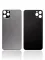 iPhone 11 Pro için 3M Yapışkanlı Arka Cam (Logosuz / Büyük Kamera Deliği) (Uzay Grisi)