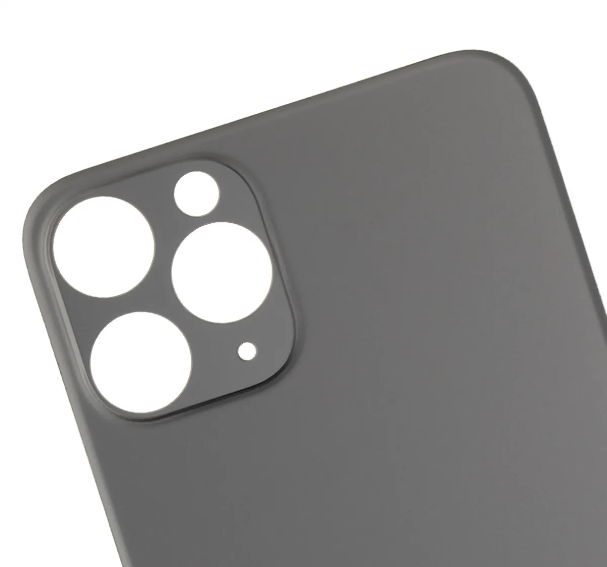 iPhone 11 Pro için 3M Yapışkanlı Arka Cam (Logosuz / Büyük Kamera Deliği) (Uzay Grisi) iPhone 11 Pro için 3M Yapışkanlı Arka Cam (Logosuz / Büyük Kamera Deliği) (Uzay Grisi)