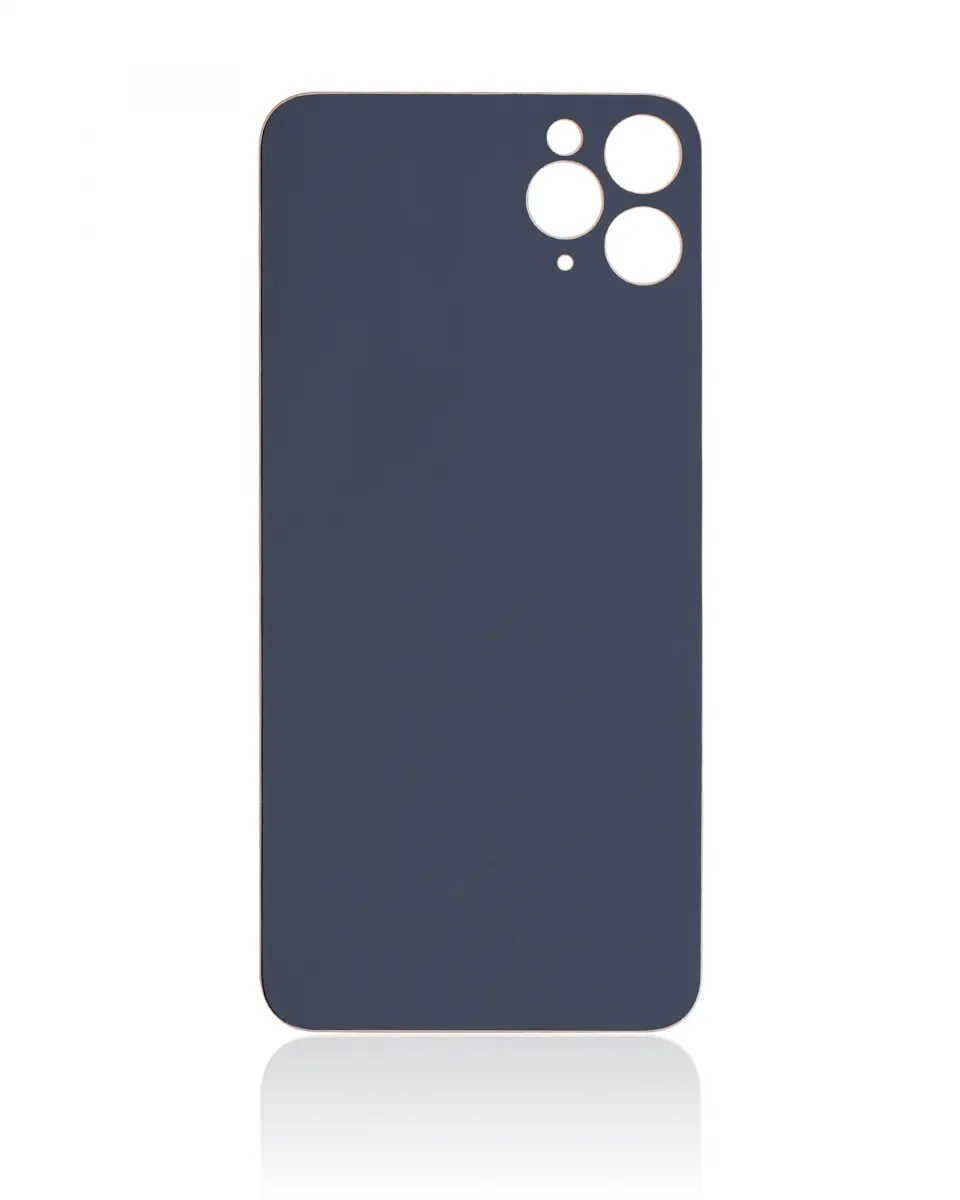 iPhone 11 Pro Max İçin 3M Yapışkanlı Arka Cam (Logosuz / Büyük Kamera Deliği) (Altın) iPhone 11 Pro Max İçin 3M Yapışkanlı Arka Cam (Logosuz / Büyük Kamera Deliği) (Altın)