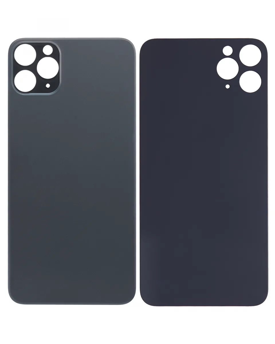 iPhone 11 Pro Max için 3M Yapışkanlı Arka Cam (Logosuz / Büyük Kamera Deliği) (Uzay Grisi) iPhone 11 Pro Max için 3M Yapışkanlı Arka Cam (Logosuz / Büyük Kamera Deliği) (Uzay Grisi)