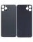 iPhone 11 Pro Max için 3M Yapışkanlı Arka Cam (Logosuz / Büyük Kamera Deliği) (Uzay Grisi)