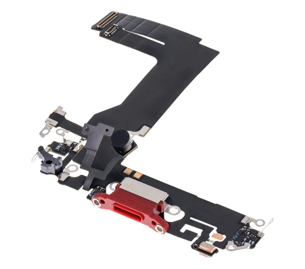 iPhone 13 Mini için Şarj Bağlantı Noktası Filmi (Premium) (Kırmızı)