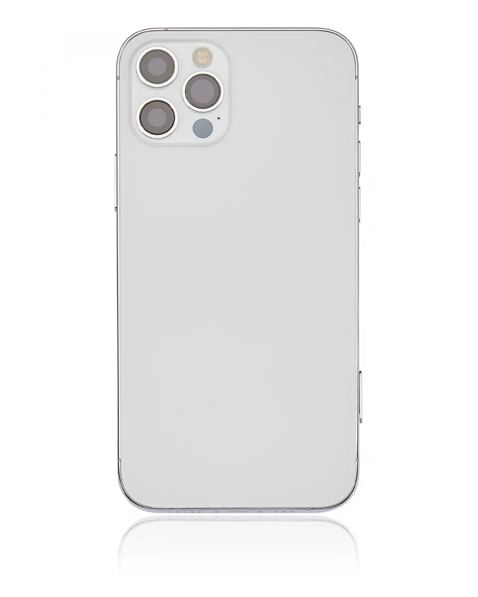 iPhone 12 Pro için Kasa Full Set Küçük Parçalarla Arka Muhafaza (AB / Global Versiyon) (Gümüş) iPhone 12 Pro için Kasa Full Set Küçük Parçalarla Arka Muhafaza (AB / Global Versiyon) (Gümüş)