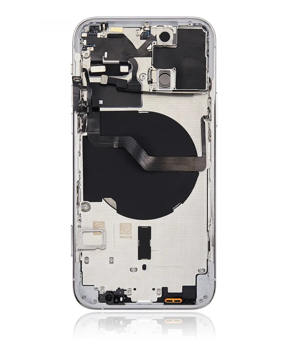 iPhone 12 Pro için Kasa Full Set Küçük Parçalarla Arka Muhafaza (AB / Global Versiyon) (Gümüş) iPhone 12 Pro için Kasa Full Set Küçük Parçalarla Arka Muhafaza (AB / Global Versiyon) (Gümüş)