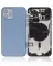 iPhone 12 Pro için Kasa Full Set Küçük Parçalarla Arka Muhafaza (AB / Global Versiyon)  (Pasifik Mavisi)