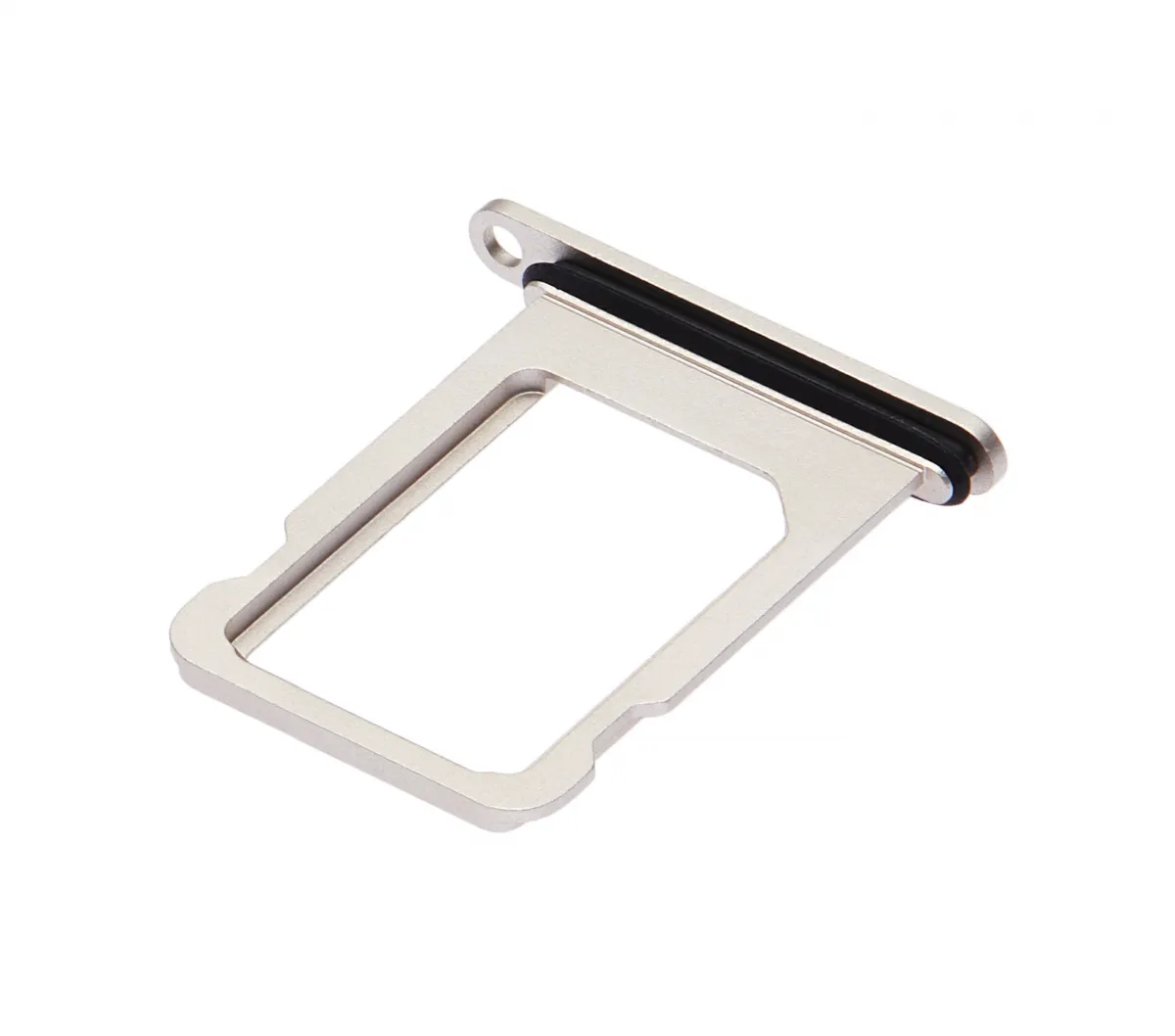 iPhone 12 Mini / 13 Mini (Beyaz) için Tek Sim Kart Tepsisi