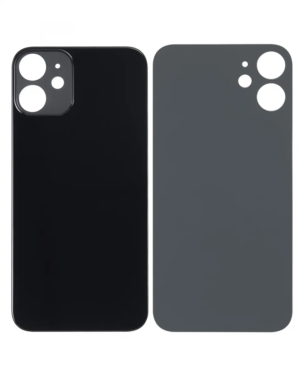 iPhone 12 Mini İçin 3M Yapışkanlı Arka Cam (Logosuz / Büyük Kamera Deliği) (Siyah) iPhone 12 Mini İçin 3M Yapışkanlı Arka Cam (Logosuz / Büyük Kamera Deliği) (Siyah)