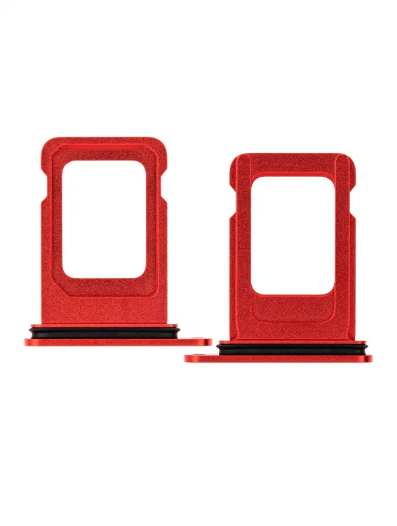 iPhone 12 için Tek Sim Kart Tepsisi (Kırmızı)
