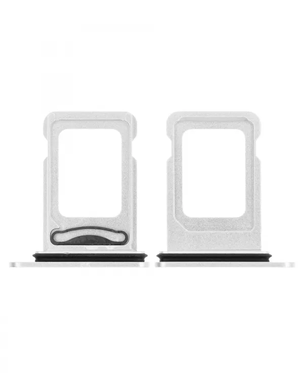 iPhone 12 için Çift Sim Kart Tepsisi (Beyaz)